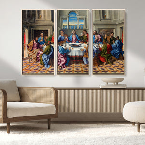 The Last Supper Multi Panel Canvas Wall Art