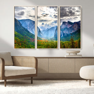 Yosemite National Park El Capitan Landscape Wall Art,