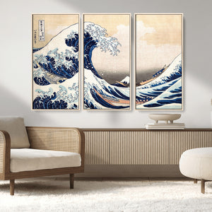 Hokusai: The Breaking Wave off Kanagawa Canvas Print