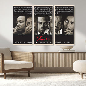 Thinkers of Wall Art Canvas Print - Inspirational Wall Art