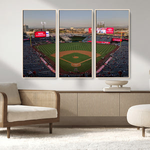 Los Angeles Angels Baseball Canvas Print - Anaheim Angel