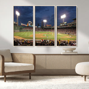 Boston Red Sox Baseball Team Print Canvas - Massachusetts