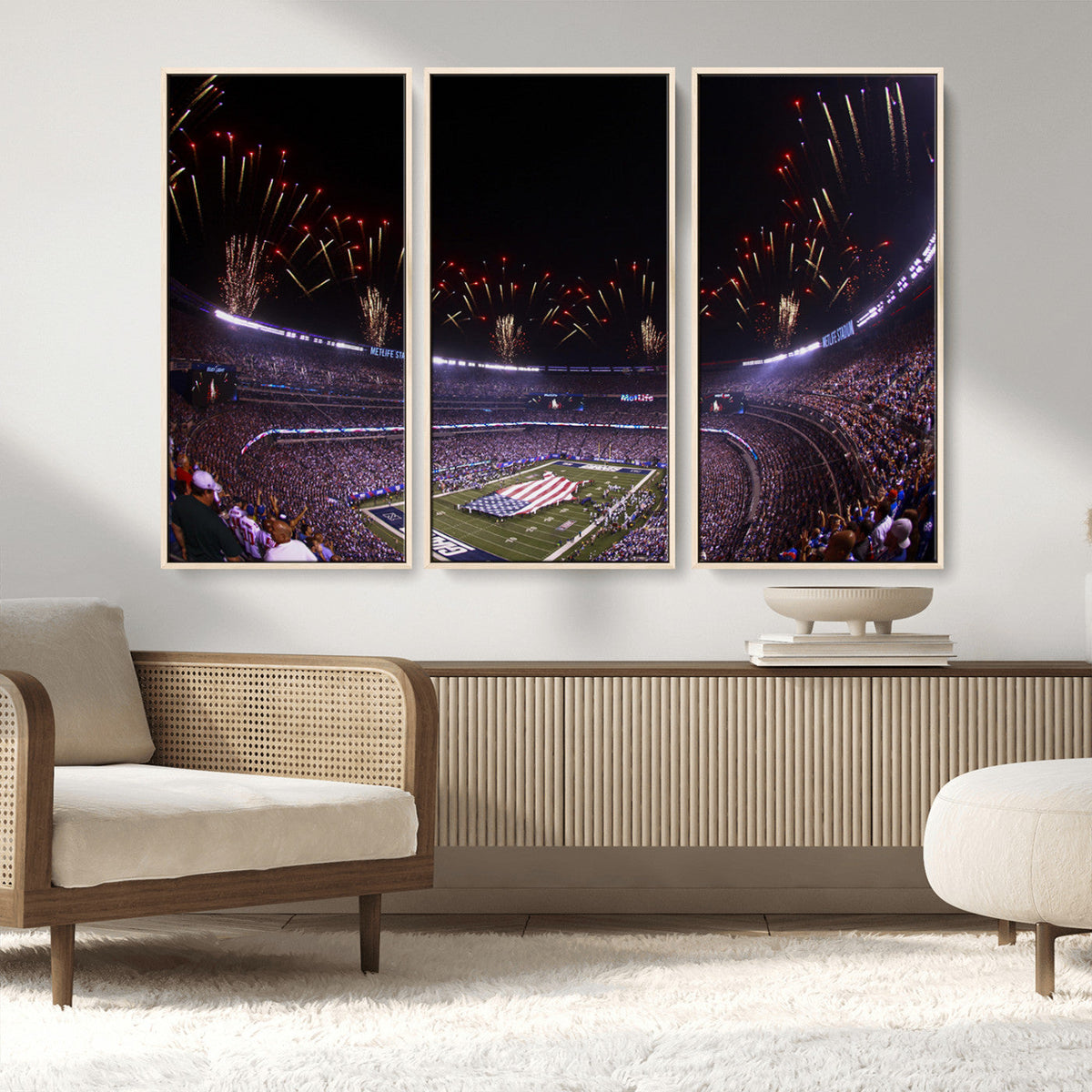 New York Giants Football Team Print - East Rutherford