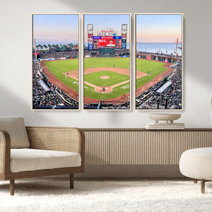 San Francisco Giants Baseball Team Print - Oracle Park