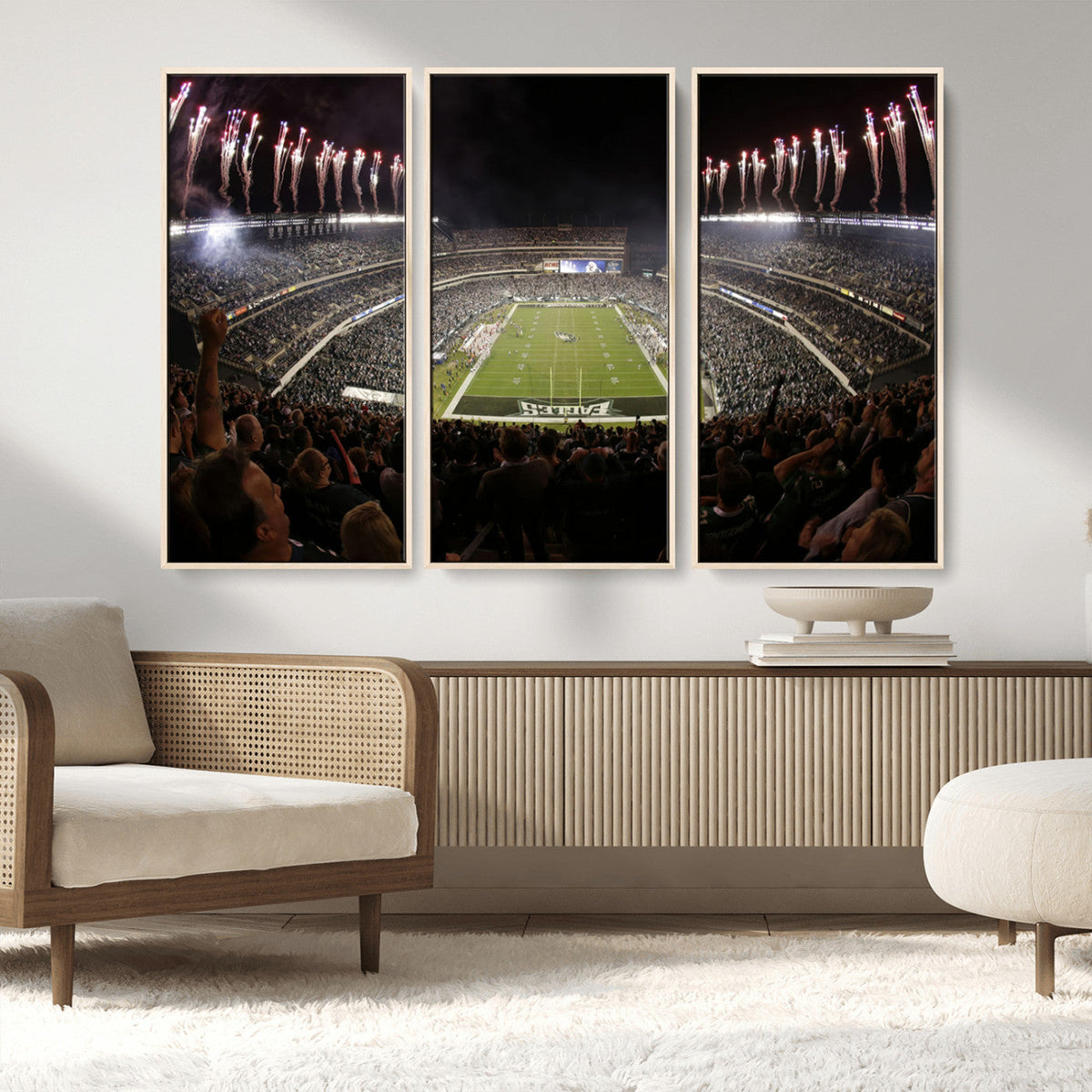 Eagles Field Stadium Wall Art - Philadelphia Eagles Football