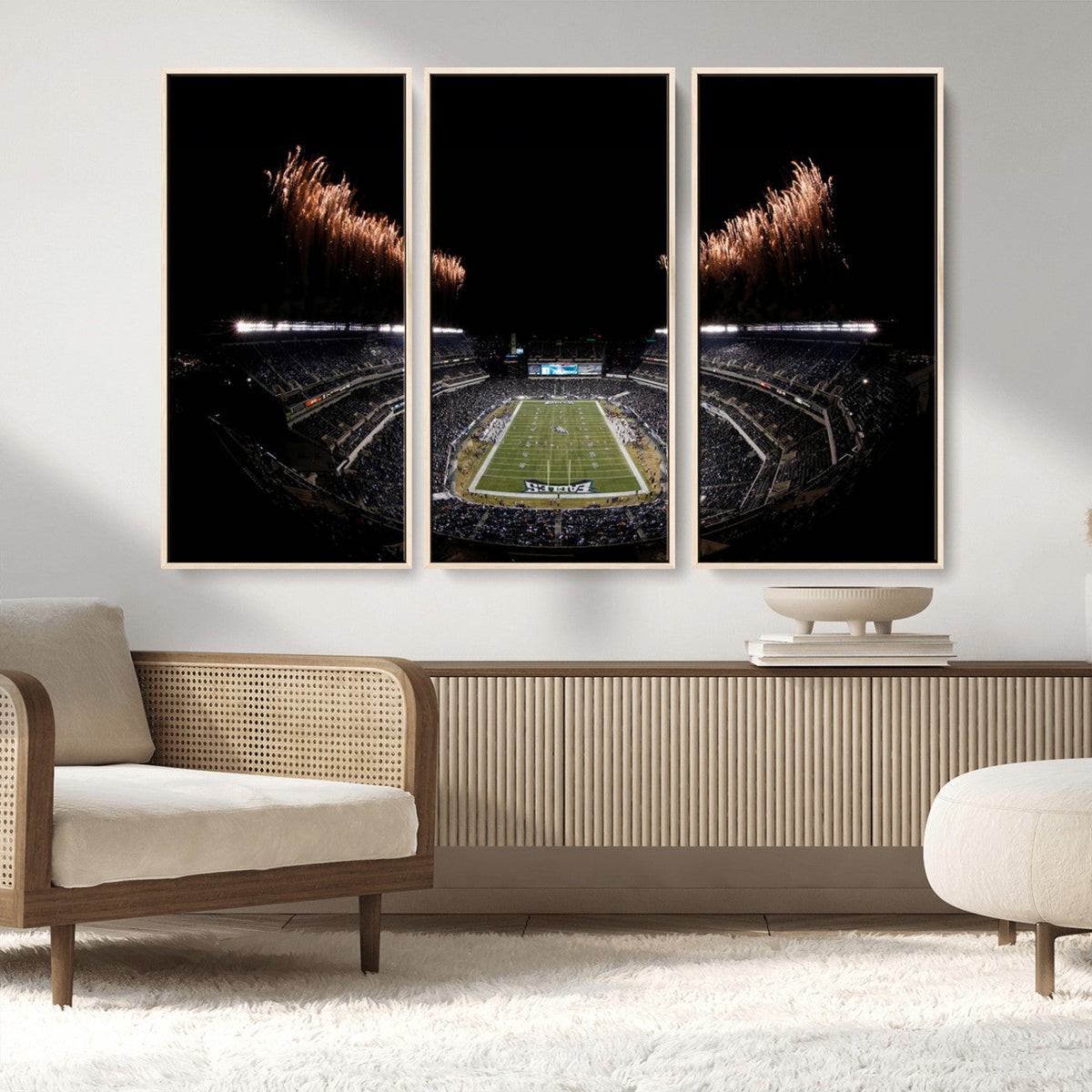 Eagles Field Stadium Wall Art | Philadelphia Eagles Football