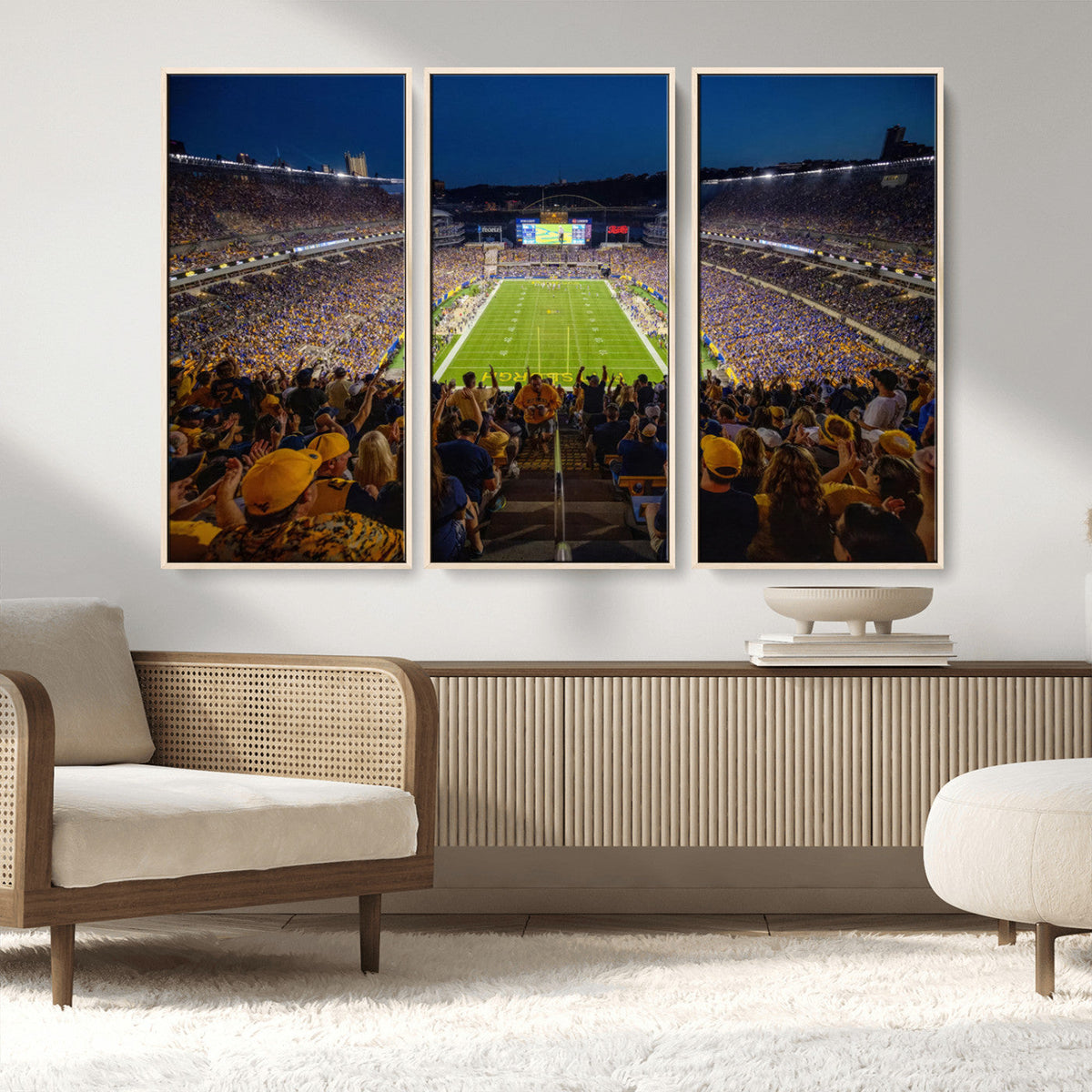 Pittsburgh Panthers Football Team Print - Pittsburgh