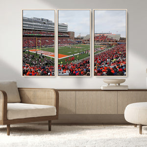 University of Illinois Fighting Illini Football Team Print -