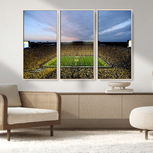 University of Michigan Wolverines Football Team Print - Ann