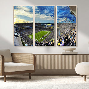 Framed USF Bulls Football Team Print - Tampa Raymond James