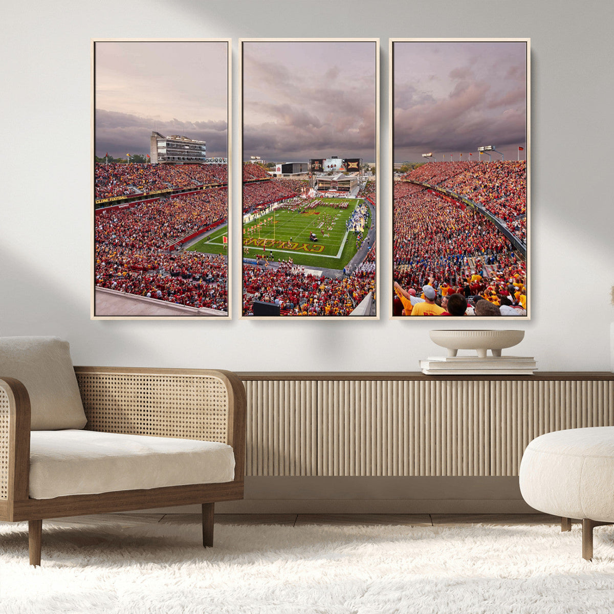 Iowa State University Cyclones Football Team Print - Ames
