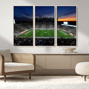 Michigan State Spartans Football Team Print - East Lansing