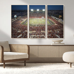 Texas Tech Red Raiders Football Team Print - Lubbock Jones
