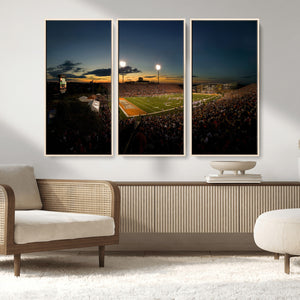 Ball State Cardinals Football Team Print - Muncie Scheumann