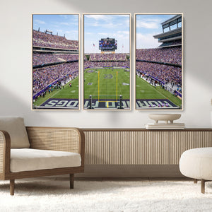 TCU Horned Frogs Football Team Print - Fort Worth Amon G.