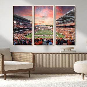 Oregon State Beavers Football Team Print - Corvallis Reser