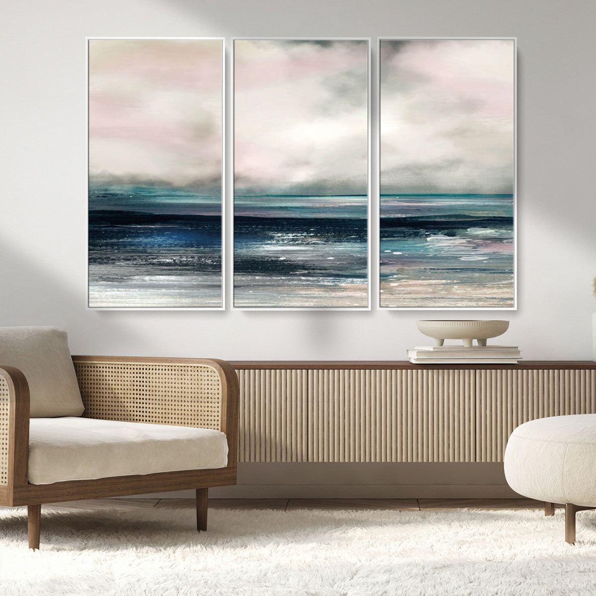 Contemporary Abstract Wall Art Canvas Print