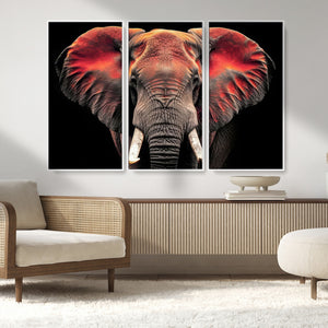 Elephant Wall Art Canvas Print