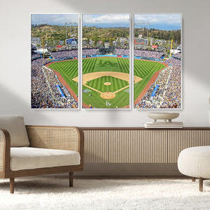 Citi Field Wall Art Print | 3-Panel New York Mets Baseball
