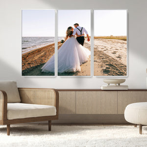 Framed Custom Canvas Print - Personalized Wall Art for Home
