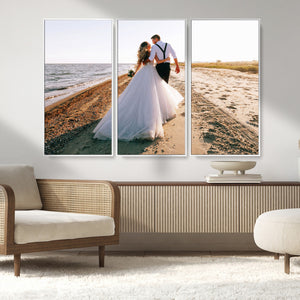 Personalized Custom Photo Wall Art Canvas Print, Unique