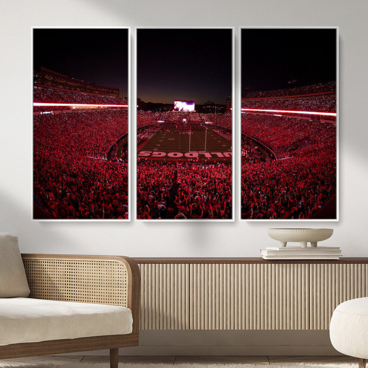 Sanford Stadium Wall Art Canvas Print – Georgia Bulldogs