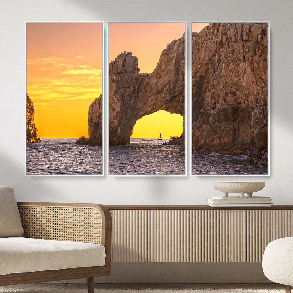 El Arco Cabo San Lucas Ocean Arch Wall Art Canvas Print