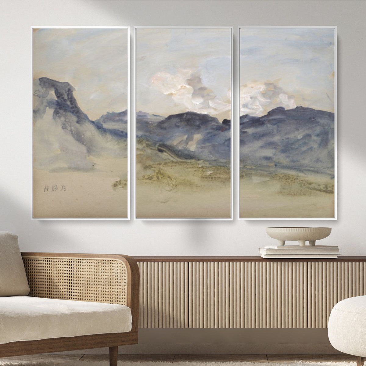Alps Hercules Brabazon Brabazon Abstract Wall Art Canvas