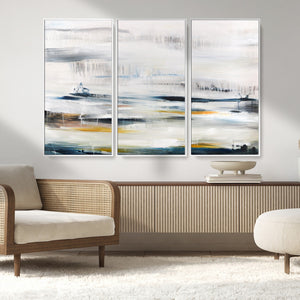 Soft Color Abstract Canvas Print