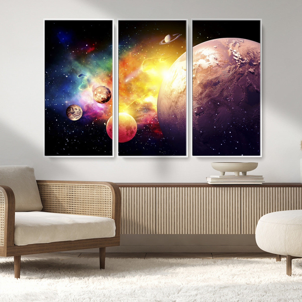 Space and Galaxy Canvas Print