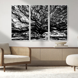 Mighty Angel Oak Wall Art | Angel Oak Tree Art Print