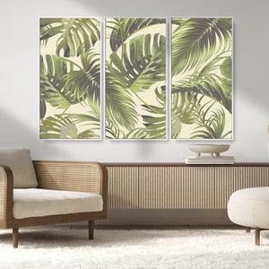 Palm Leaves Canvas Print