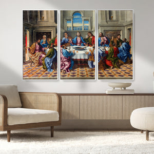 The Last Supper Multi Panel Canvas Wall Art