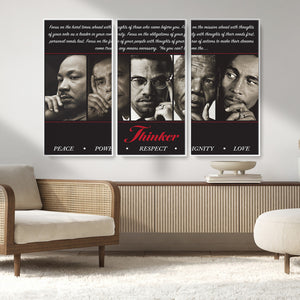 Thinkers of Wall Art Canvas Print - Inspirational Wall Art