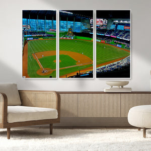 Miami Marlins Baseball Team Print - Miami LoanDepot Park