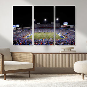 Buffalo Bills Wall Art - Buffalo Bills Stadium Canvas Print,