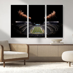 Eagles Field Stadium Wall Art | Philadelphia Eagles Football