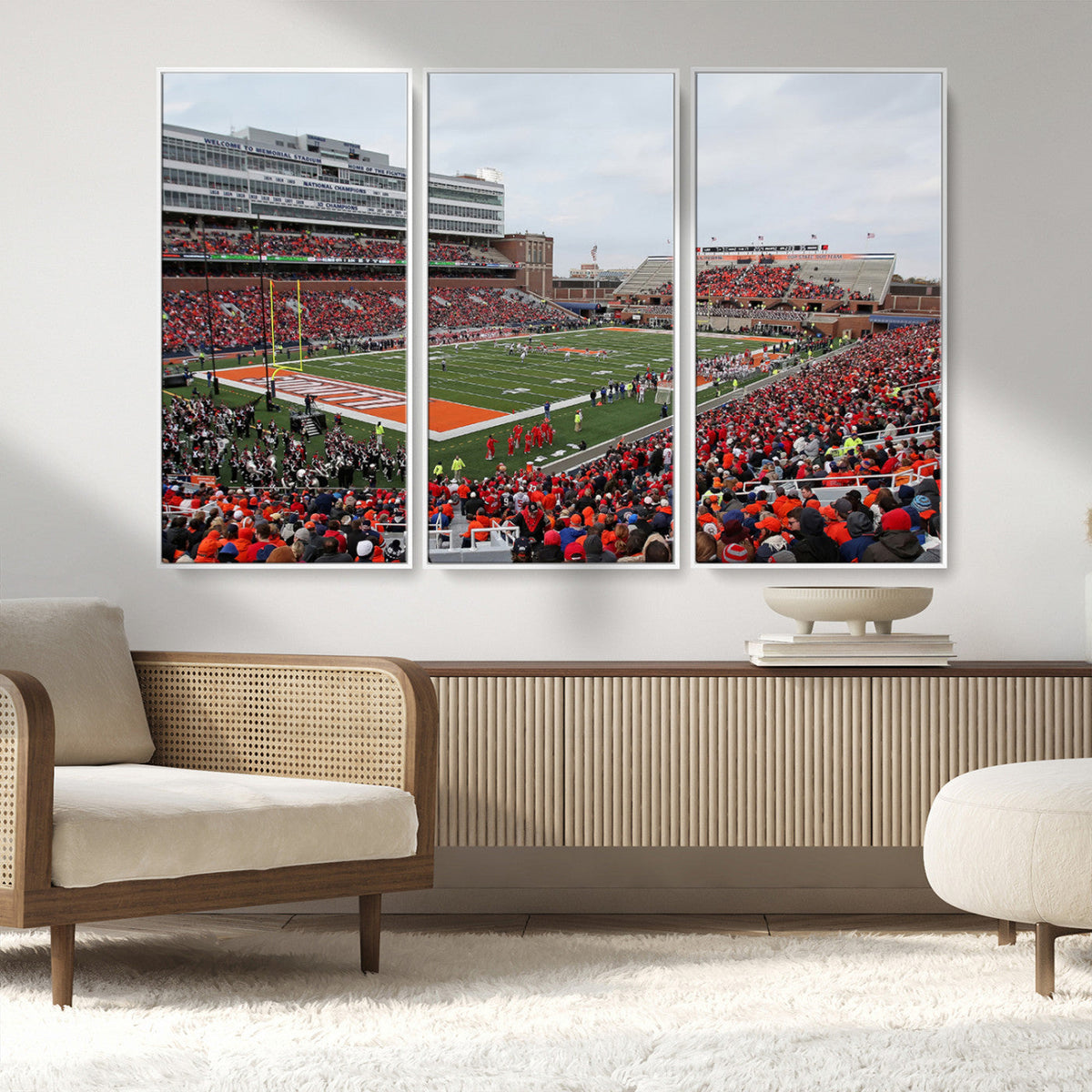 University of Illinois Fighting Illini Football Team Print -