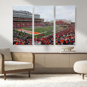 University of Illinois Fighting Illini Football Team Print -