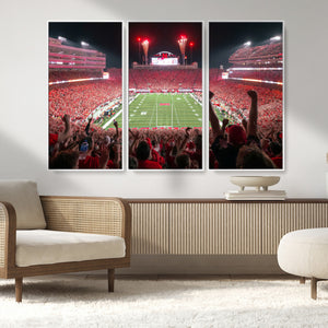 University of Nebraska Cornhuskers Football Team Print -
