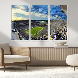 Framed USF Bulls Football Team Print - Tampa Raymond James