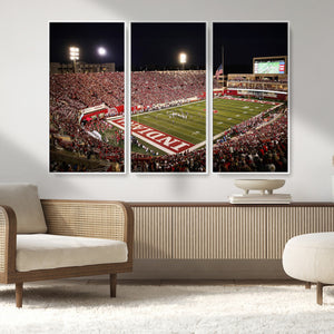 Indiana University Hoosiers Football Team Print Canvas -