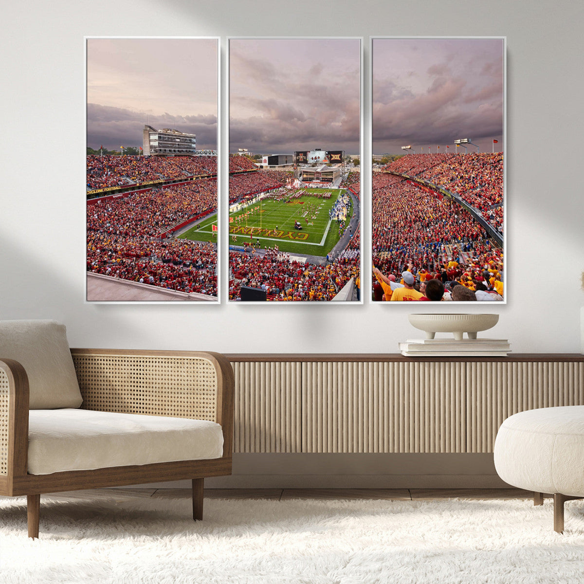 Iowa State University Cyclones Football Team Print - Ames