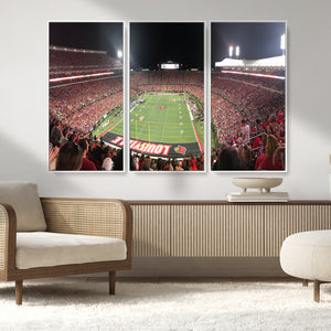 University of Louisville Cardinals Football Team Print -