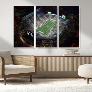 Michigan State Spartans Football Team Print - East Lansing
