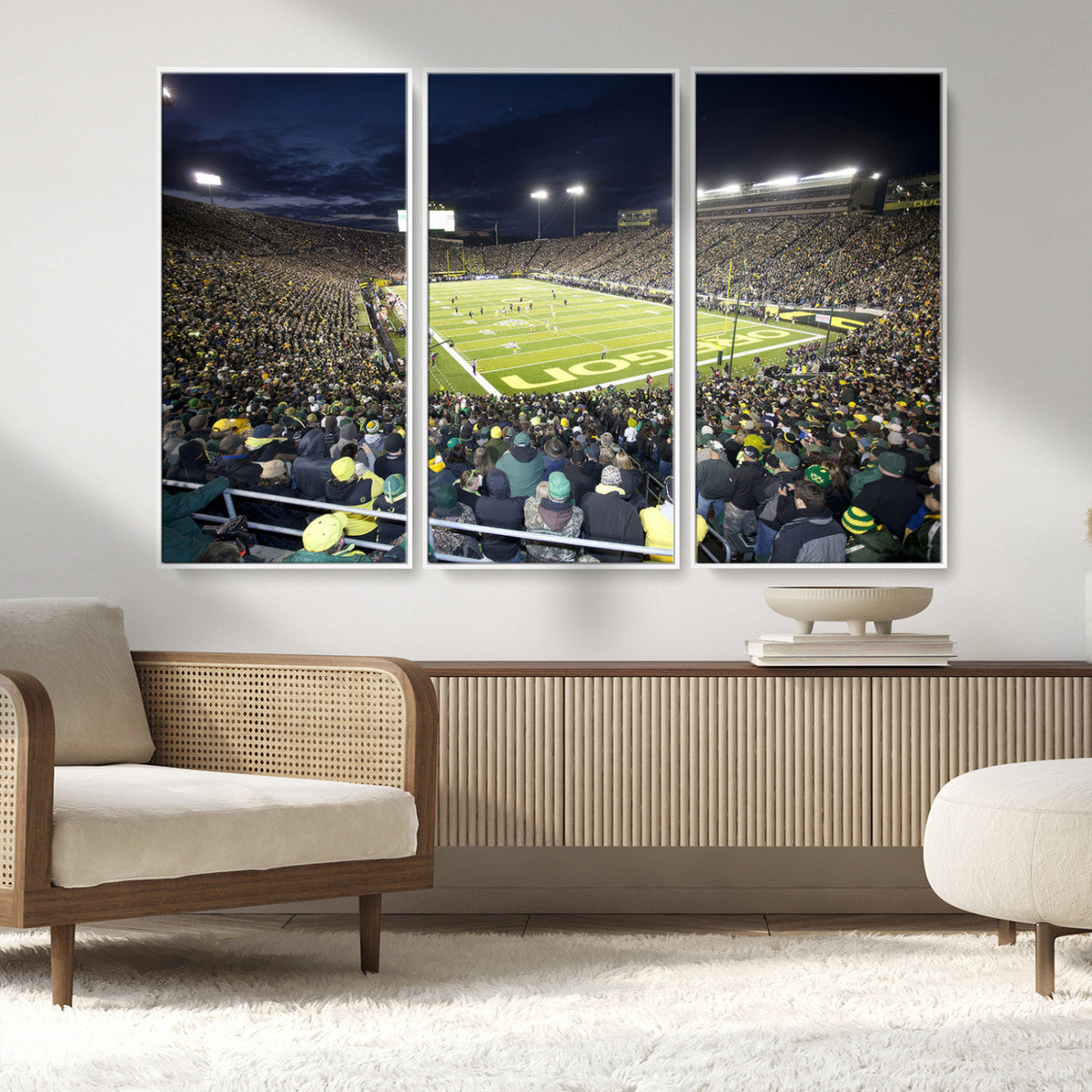 University of Oregon Ducks Football Team Print - Eugene