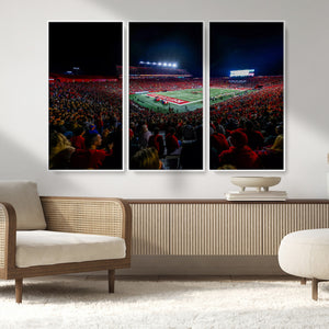 Rutgers Scarlet Knights Football Team Print - SHI Stadium,