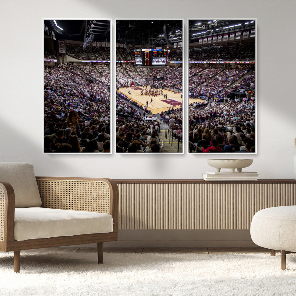 University of Nebraska Cornhuskers Basketball Team Print -