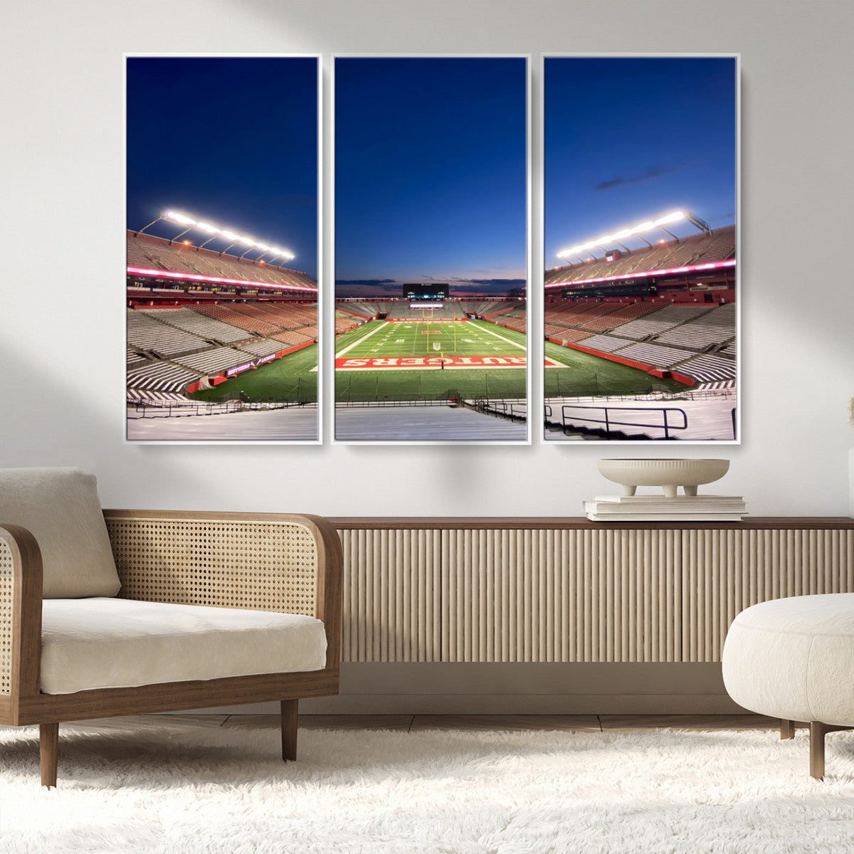 Rutgers Scarlet Knights Football Team Print - Piscataway SHI