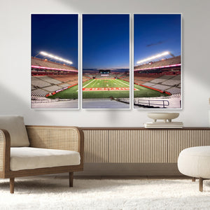 Rutgers Scarlet Knights Football Team Print - Piscataway SHI